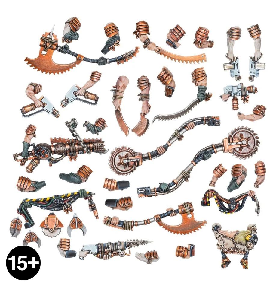 Necromunda Corpse Grinder Weapon Set | Jack's On Queen