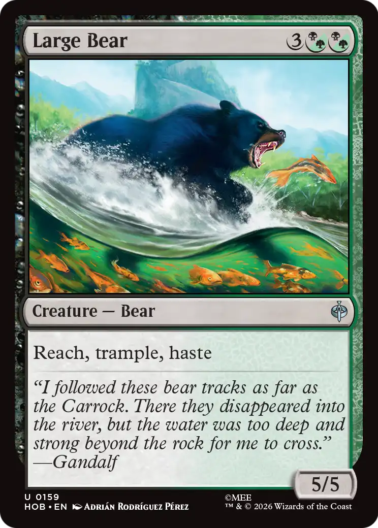 Large Bear [The Hobbit] | Jack's On Queen