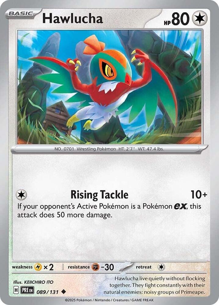 Hawlucha (089/131) [Scarlet & Violet: Prismatic Evolutions] | Jack's On Queen