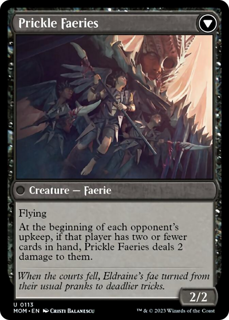 Invasion of Eldraine // Prickle Faeries [March of the Machine] | Jack's On Queen