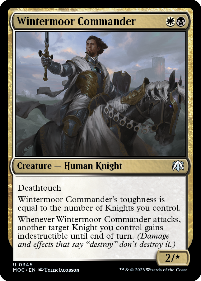 Wintermoor Commander [March of the Machine Commander] | Jack's On Queen