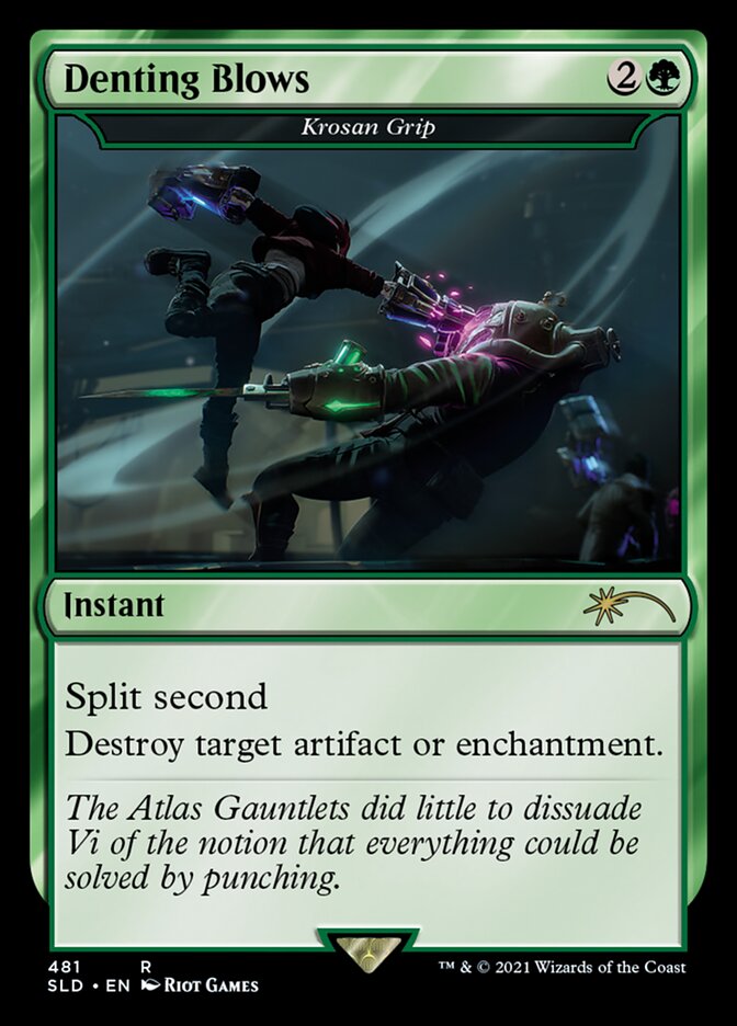 Krosan Grip - Denting Blows [Secret Lair Drop Series] | Jack's On Queen