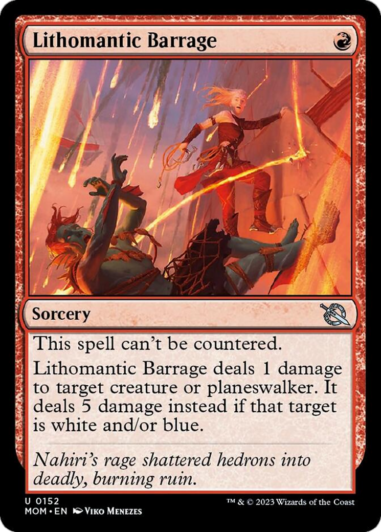 Lithomantic Barrage [March of the Machine] | Jack's On Queen