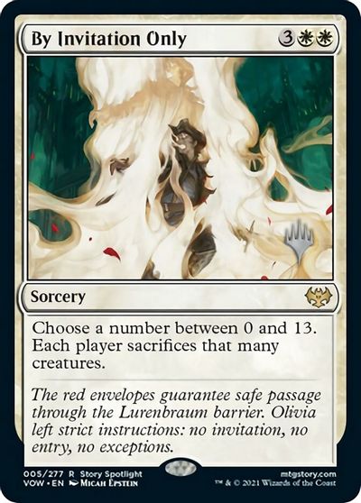 By Invitation Only (Promo Pack) [Innistrad: Crimson Vow Promos] | Jack's On Queen