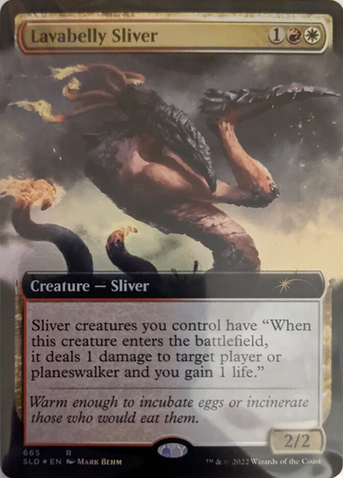 Lavabelly Sliver (Extended Art) [Secret Lair Drop Promos] | Jack's On Queen