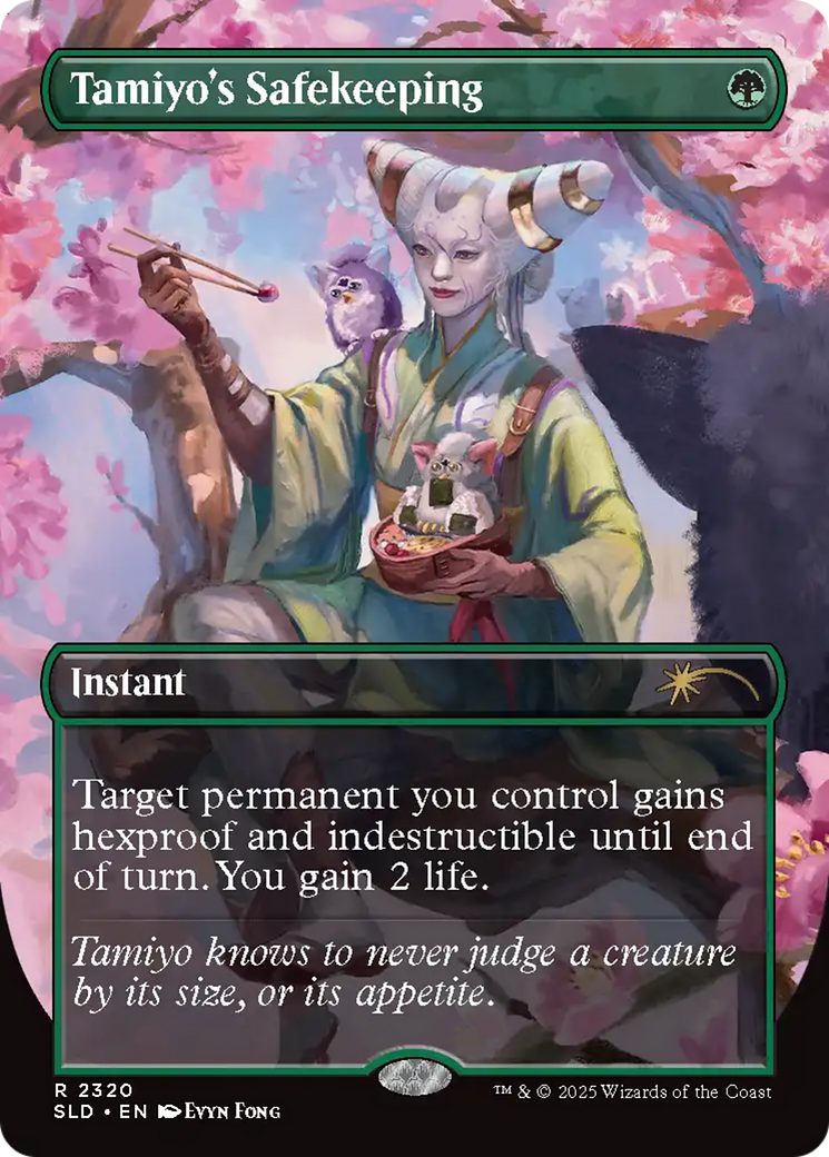 Tamiyo's Safekeeping (Rainbow Foil) [Secret Lair Drop Series] | Jack's On Queen