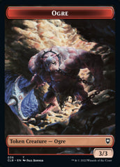 Boar // Ogre Double-Sided Token [Commander Legends: Battle for Baldur's Gate Tokens] | Jack's On Queen