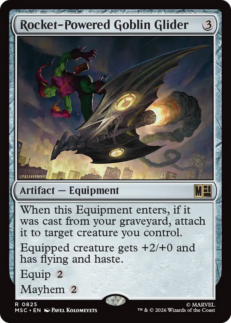 Rocket-Powered Goblin Glider [Marvel Super Heroes Commander] | Jack's On Queen