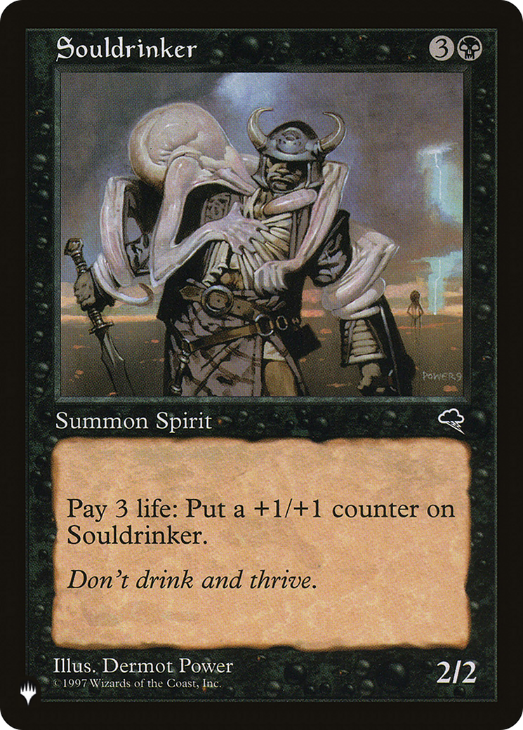 Souldrinker [The List Reprints] | Jack's On Queen