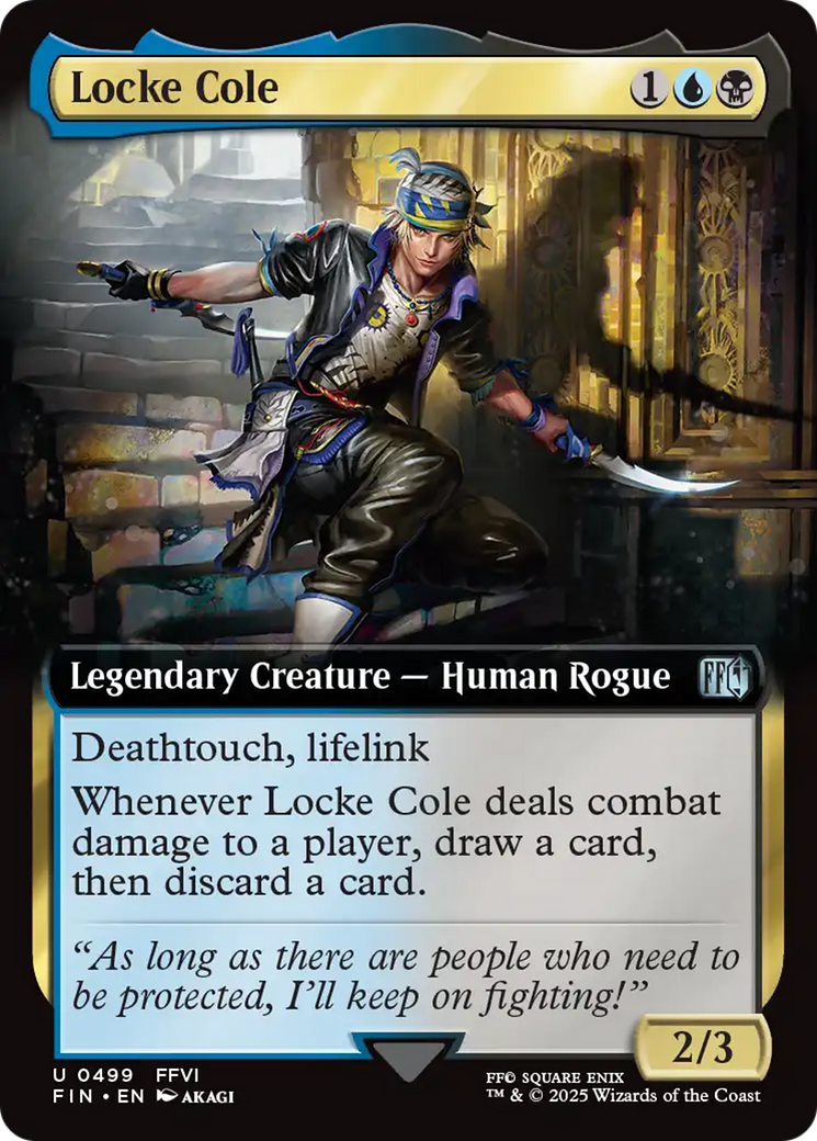 Locke Cole (Extended Art) [FINAL FANTASY] | Jack's On Queen