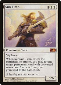 Sun Titan (M11) [Oversize Cards] | Jack's On Queen