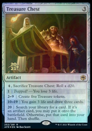 Treasure Chest [Dungeons & Dragons: Adventures in the Forgotten Realms Prerelease Promos] | Jack's On Queen