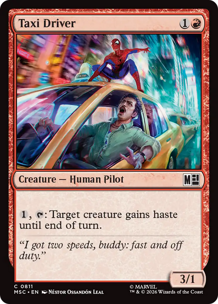 Taxi Driver [Marvel Super Heroes Commander] | Jack's On Queen