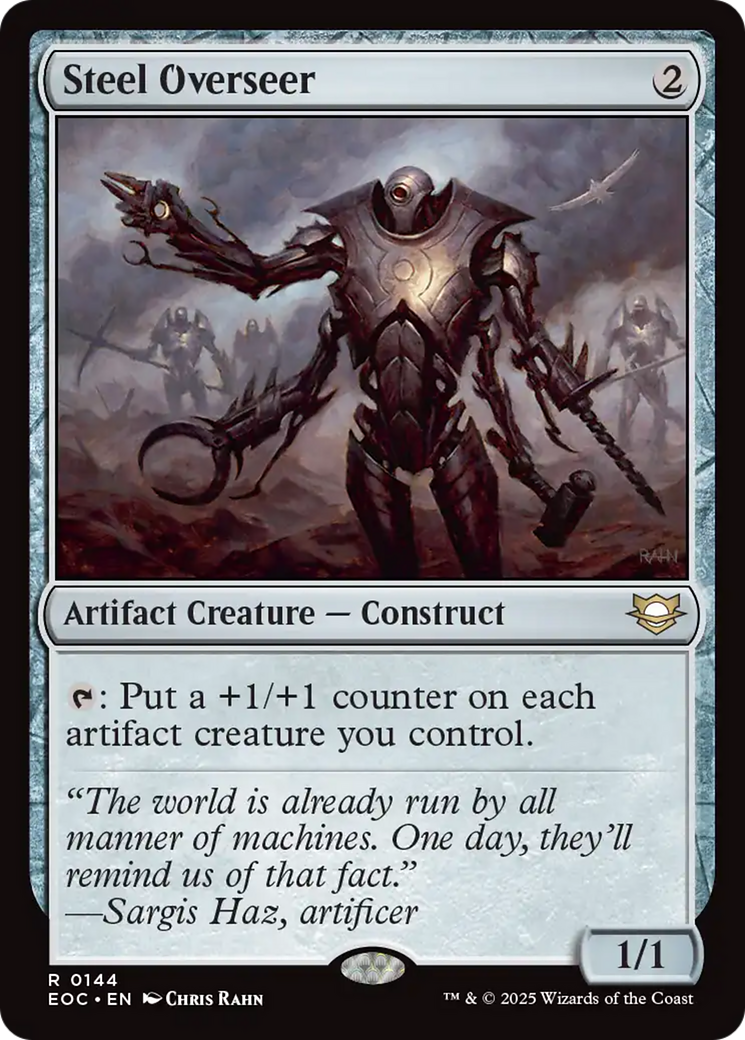 Steel Overseer [Edge of Eternities Commander] | Jack's On Queen