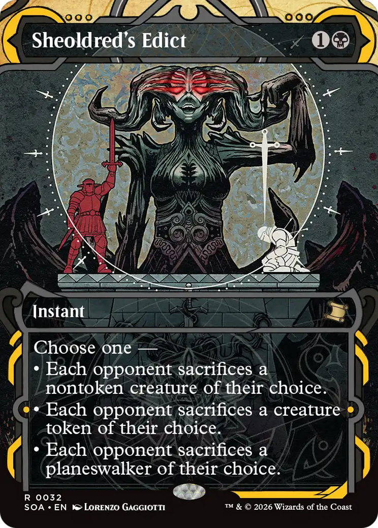 Sheoldred's Edict [Secrets of Strixhaven: Mystical Archive] | Jack's On Queen