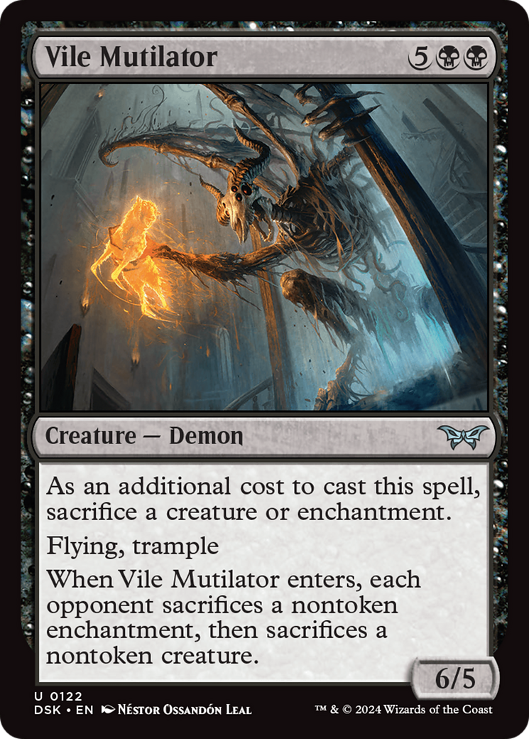 Vile Mutilator [Duskmourn: House of Horror] | Jack's On Queen