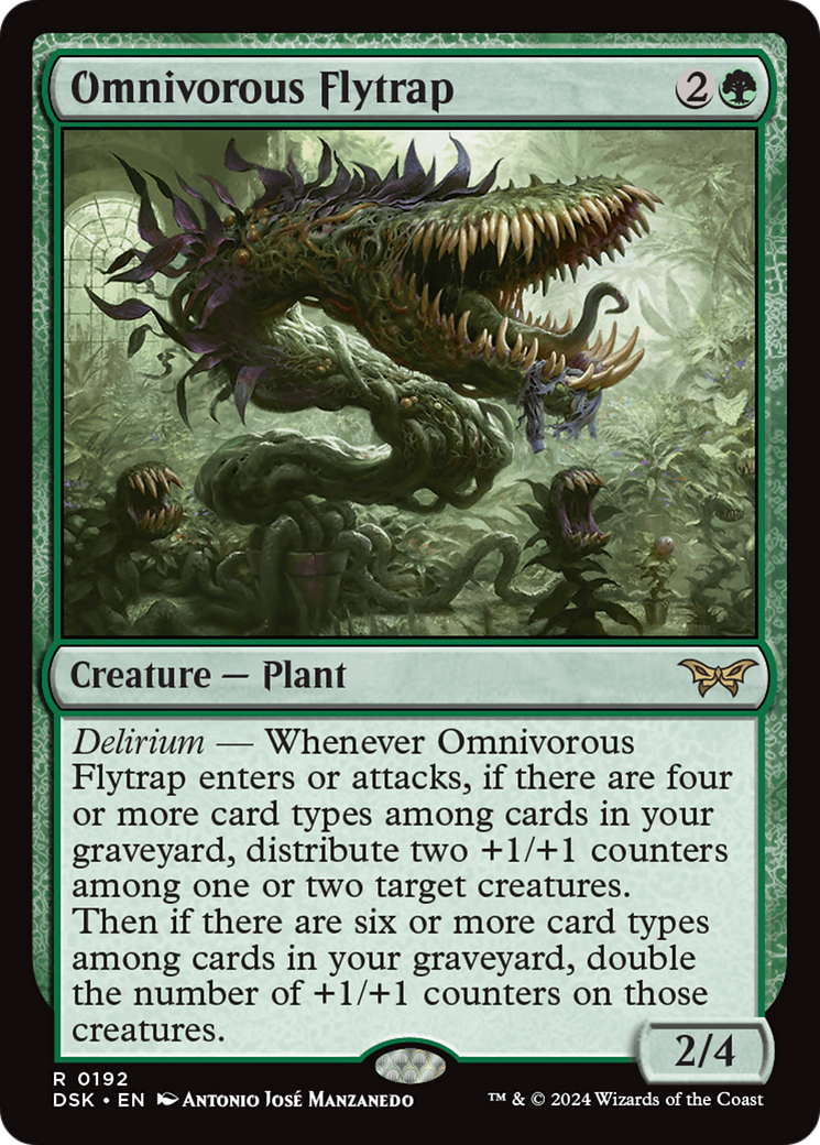 Omnivorous Flytrap [Duskmourn: House of Horror] | Jack's On Queen