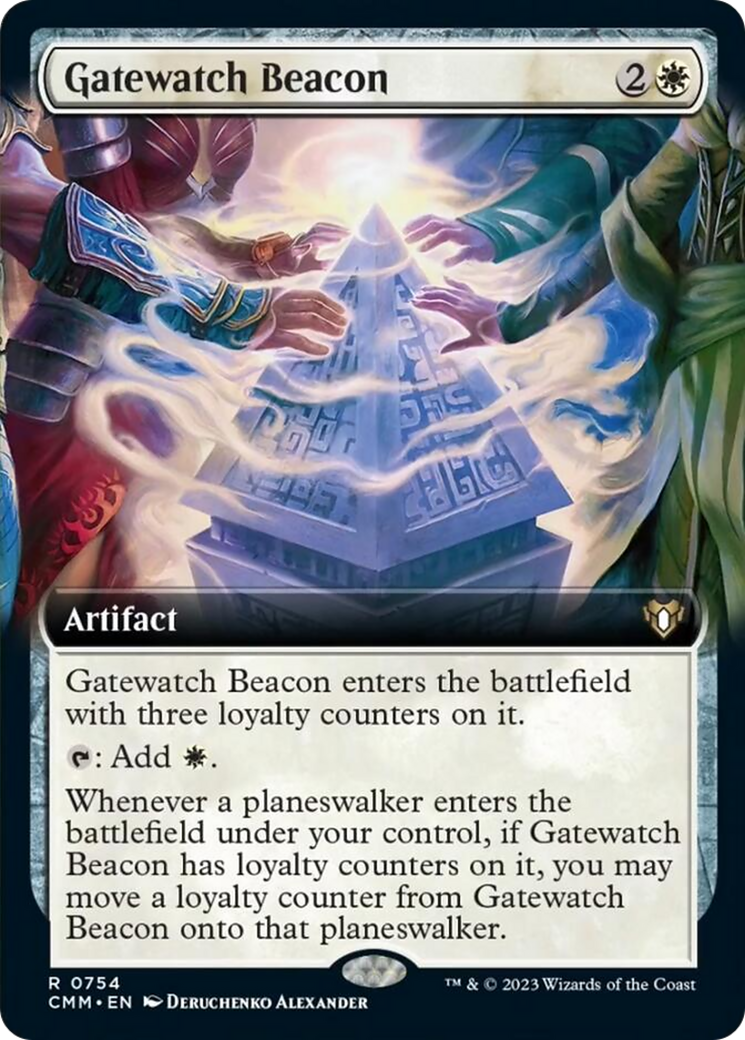 Gatewatch Beacon (Extended Art) [Commander Masters] | Jack's On Queen