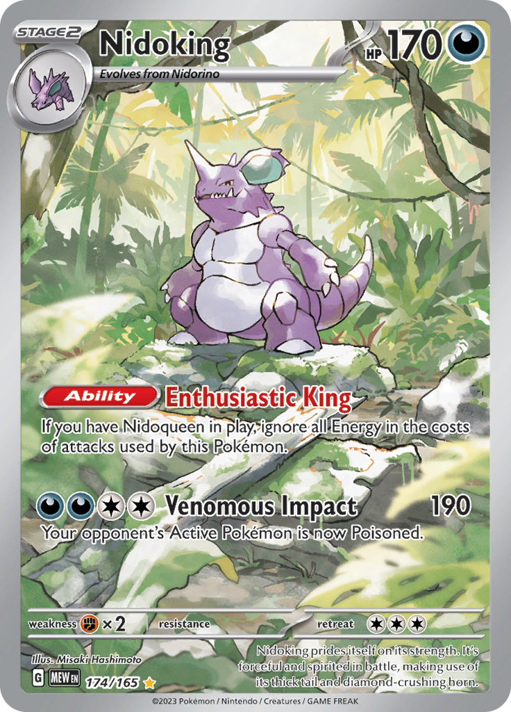 Nidoking (174/165) [Scarlet & Violet: 151] | Jack's On Queen