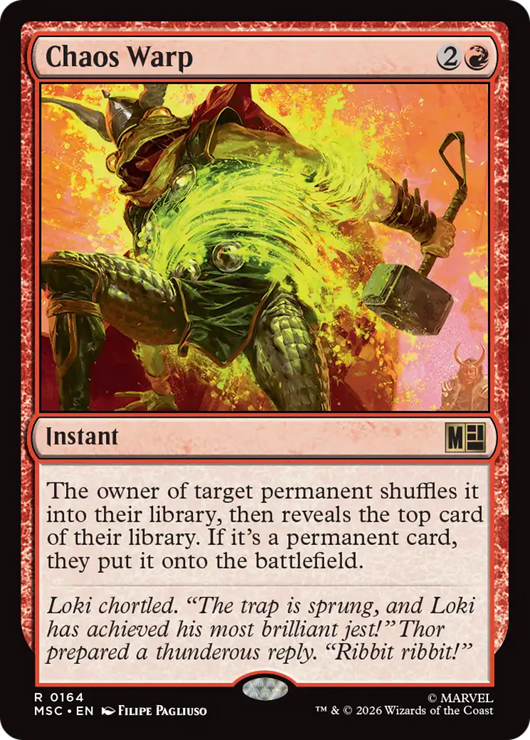 Chaos Warp [Marvel Super Heroes Commander] | Jack's On Queen