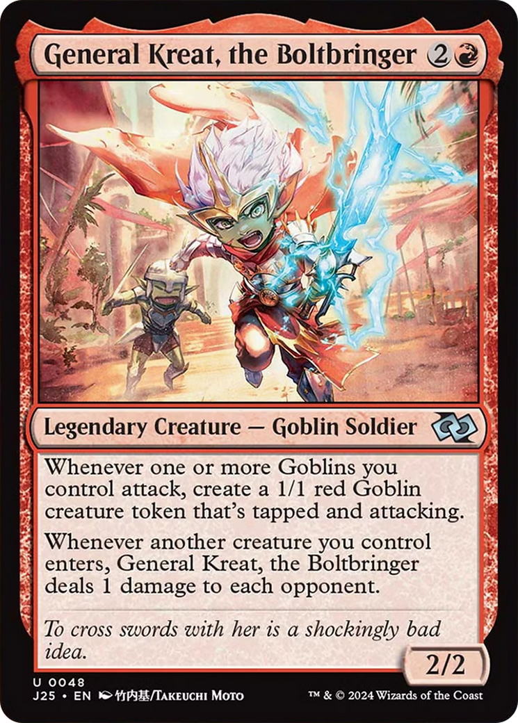 General Kreat, the boltbringer [Foundations Jumpstart] | Jack's On Queen