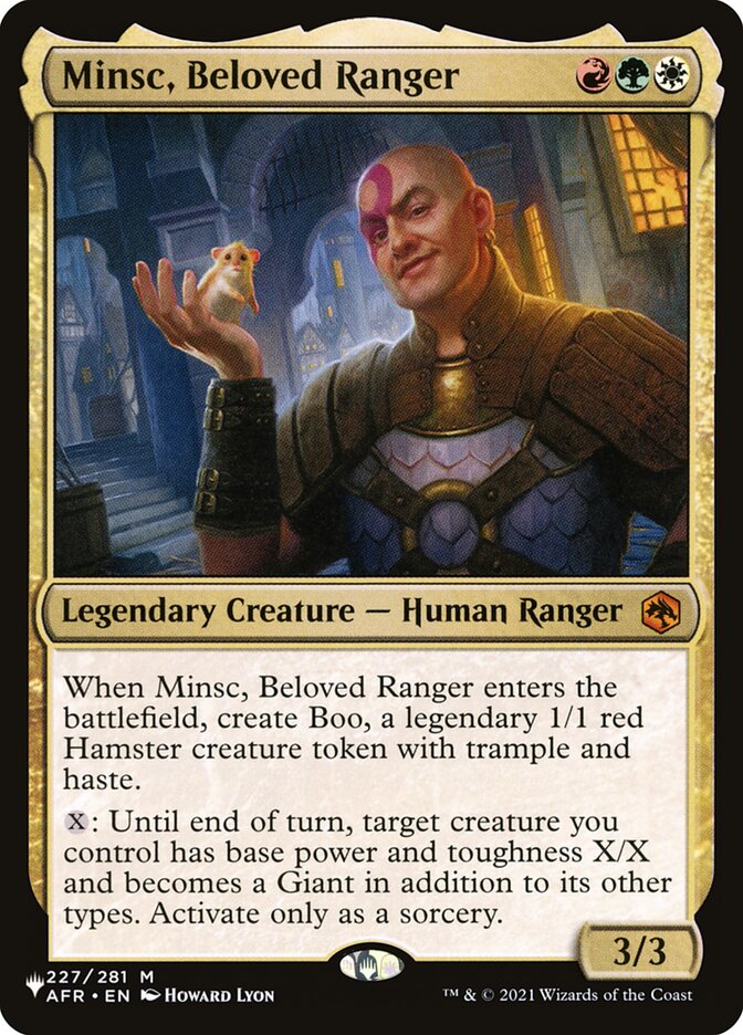 Minsc, Beloved Ranger [The List] | Jack's On Queen