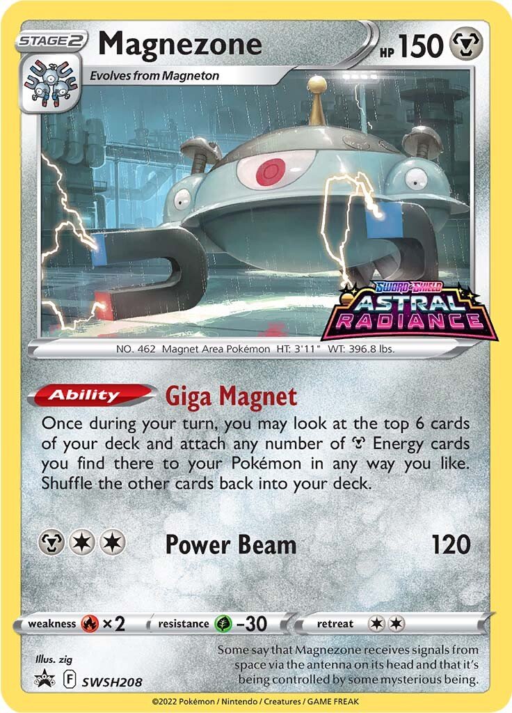 Magnezone (SWSH208) [Sword & Shield: Black Star Promos] | Jack's On Queen