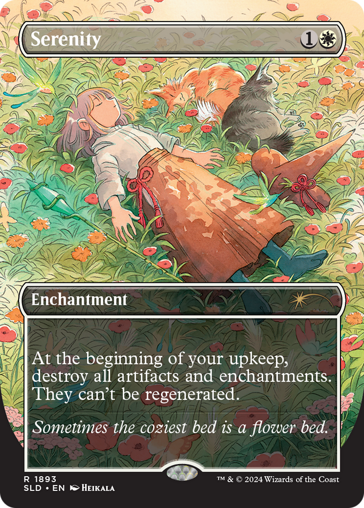 Serenity (Rainbow Foil) [Secret Lair Drop Series] | Jack's On Queen