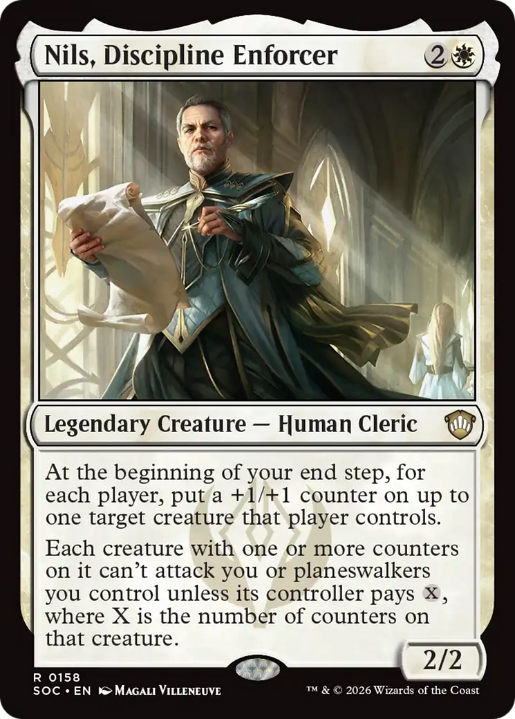 Nils, Discipline Enforcer [Secrets of Strixhaven Commander] | Jack's On Queen