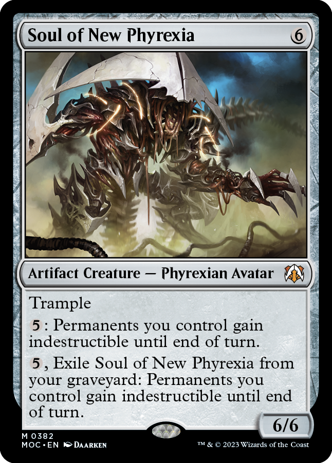 Soul of New Phyrexia [March of the Machine Commander] | Jack's On Queen