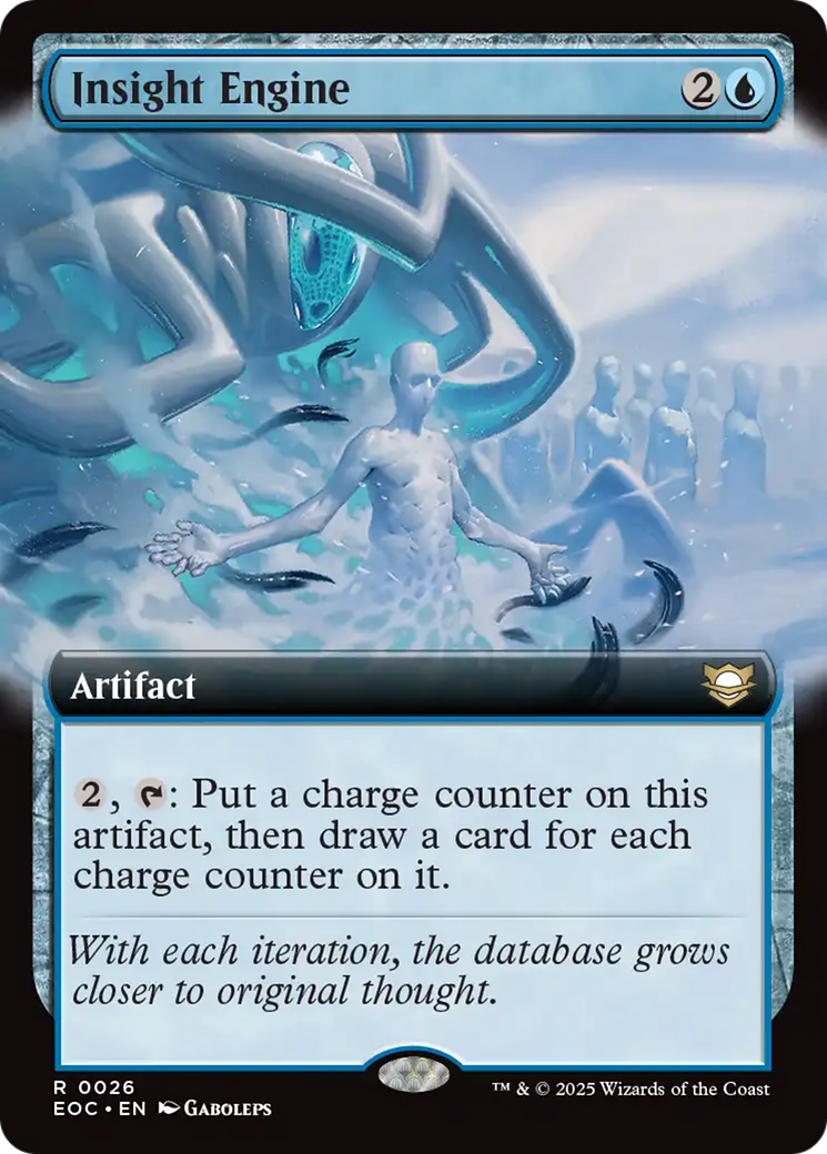 Insight Engine (Extended Art) [Edge of Eternities Commander] | Jack's On Queen