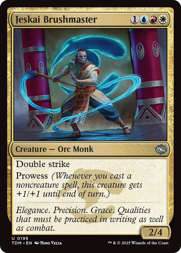 Jeskai Brushmaster [Tarkir: Dragonstorm] | Jack's On Queen