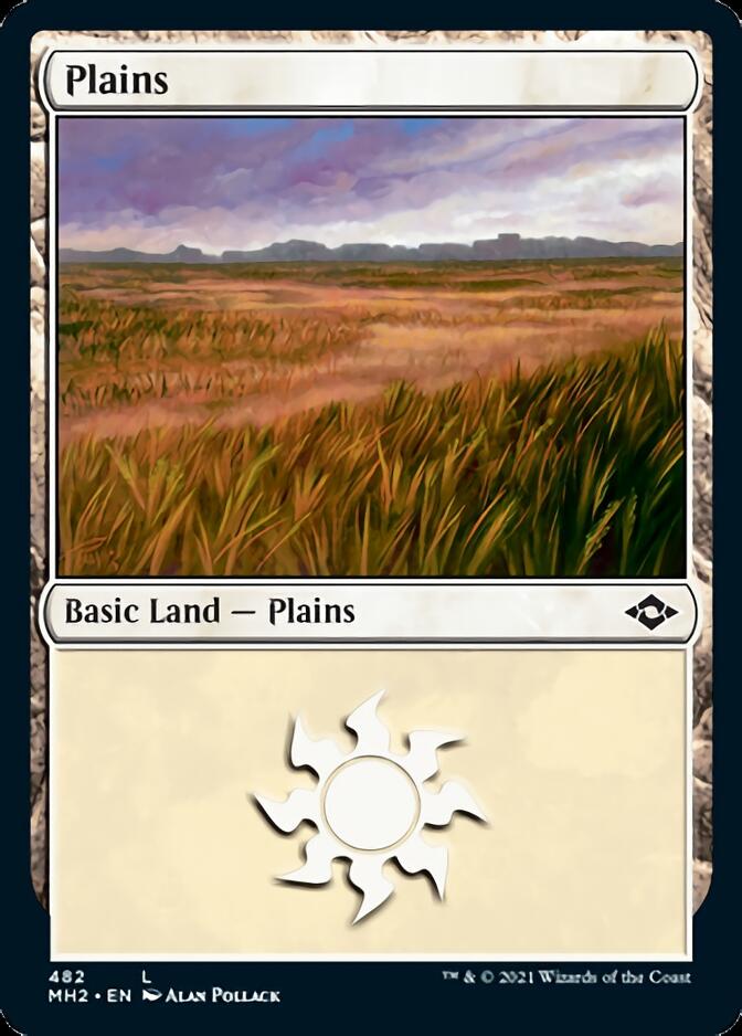 Plains (482) (Foil Etched) [Modern Horizons 2] | Jack's On Queen