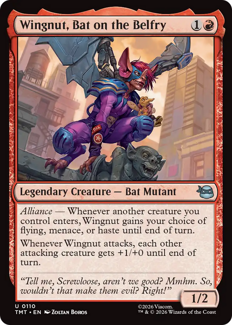 Wingnut, Bat on the Belfry [Teenage Mutant Ninja Turtles] | Jack's On Queen