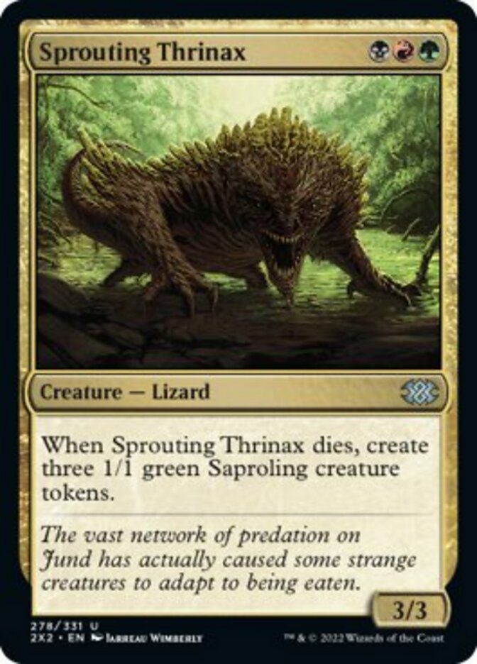 Sprouting Thrinax [Double Masters 2022] | Jack's On Queen