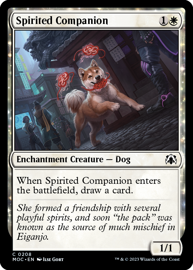 Spirited Companion [March of the Machine Commander] | Jack's On Queen