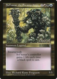 Sol'kanar the Swamp King (Oversized) [Oversize Cards] | Jack's On Queen