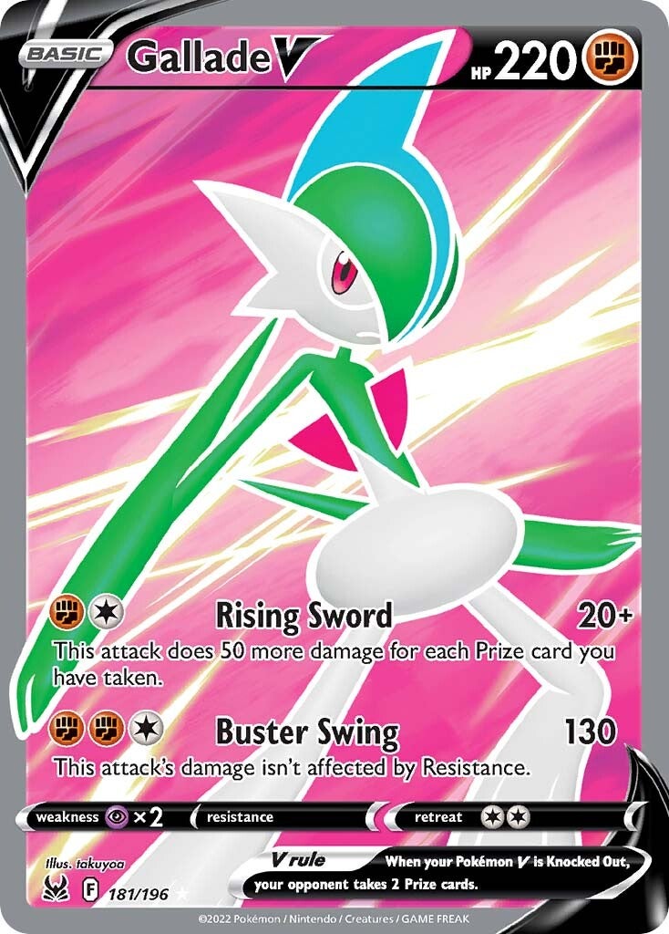 Gallade V (181/196) [Sword & Shield: Lost Origin] | Jack's On Queen