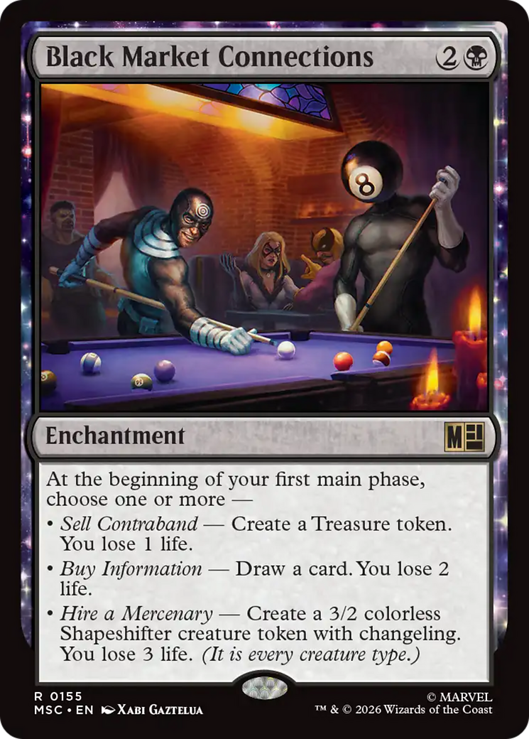 Black Market Connections [Marvel Super Heroes Commander] | Jack's On Queen