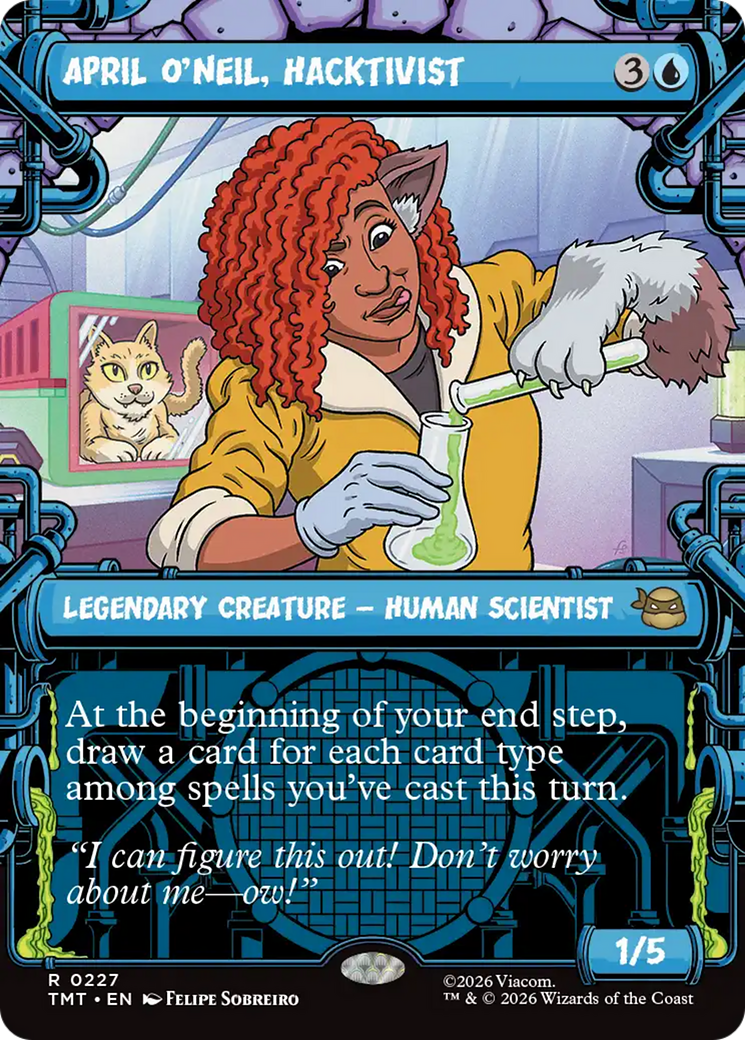 April O'Neil, Hacktivist (0227) (Showcase) [Teenage Mutant Ninja Turtles] | Jack's On Queen