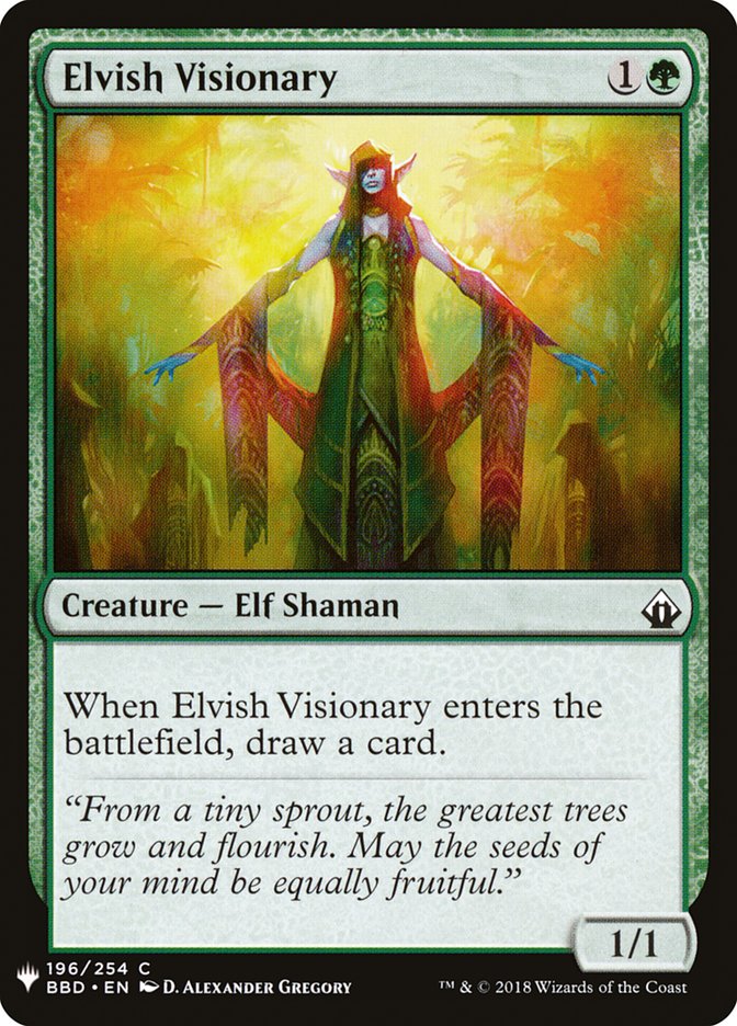 Elvish Visionary [Mystery Booster] | Jack's On Queen