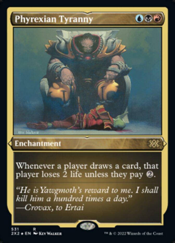 Phyrexian Tyranny (Foil Etched) [Double Masters 2022] | Jack's On Queen