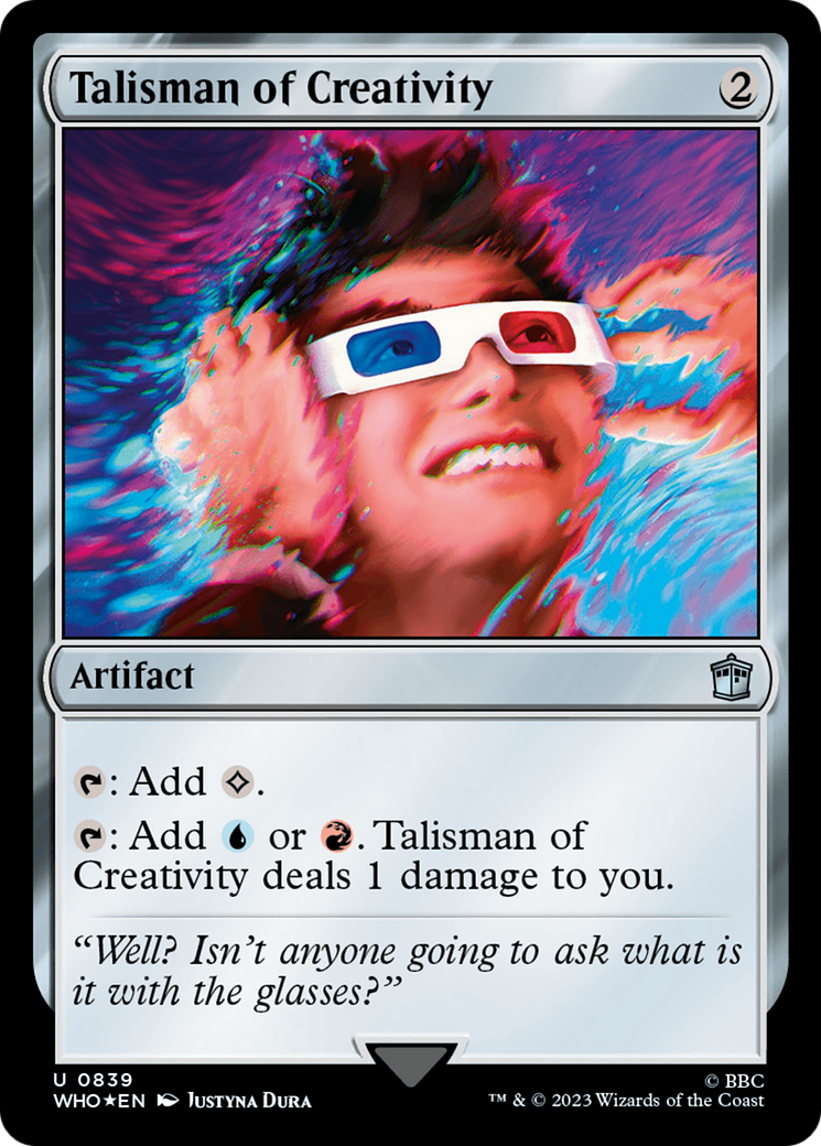 Talisman of Creativity (Surge Foil) [Doctor Who] | Jack's On Queen