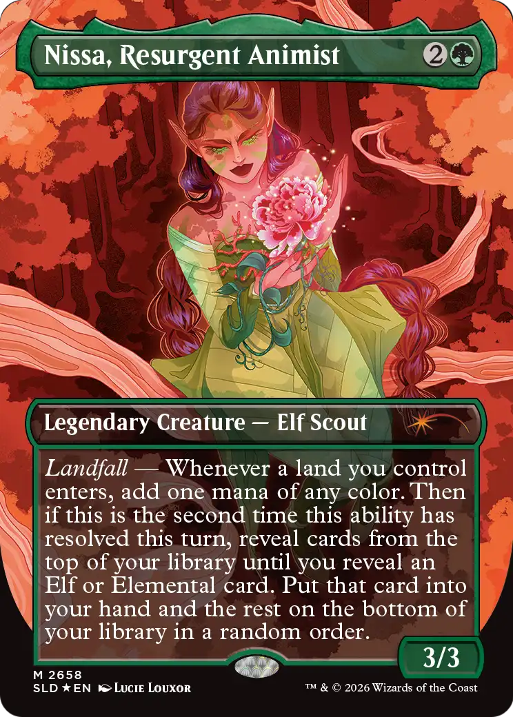 Nissa, Resurgent Animist [Secret Lair Drop Series] | Jack's On Queen