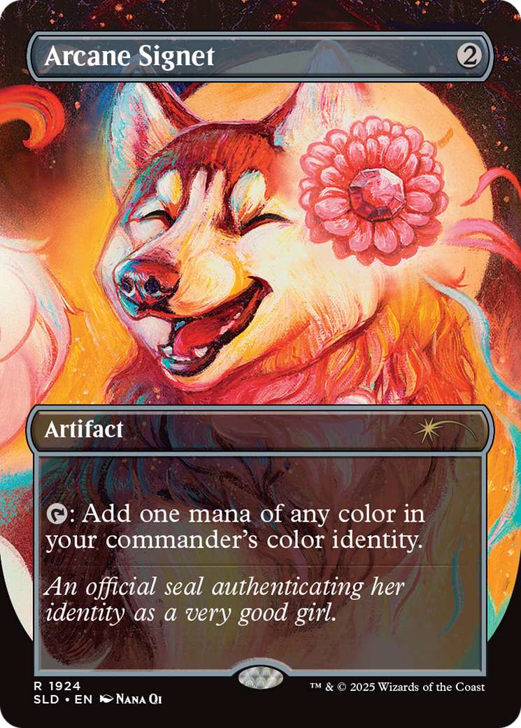 Arcane Signet (1924) (Rainbow Foil) [Secret Lair Drop Series] | Jack's On Queen