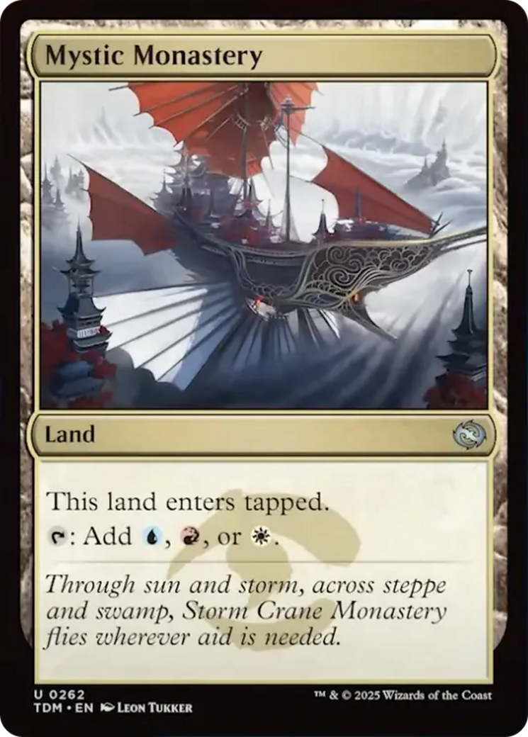 Mystic Monastery [Tarkir: Dragonstorm] | Jack's On Queen