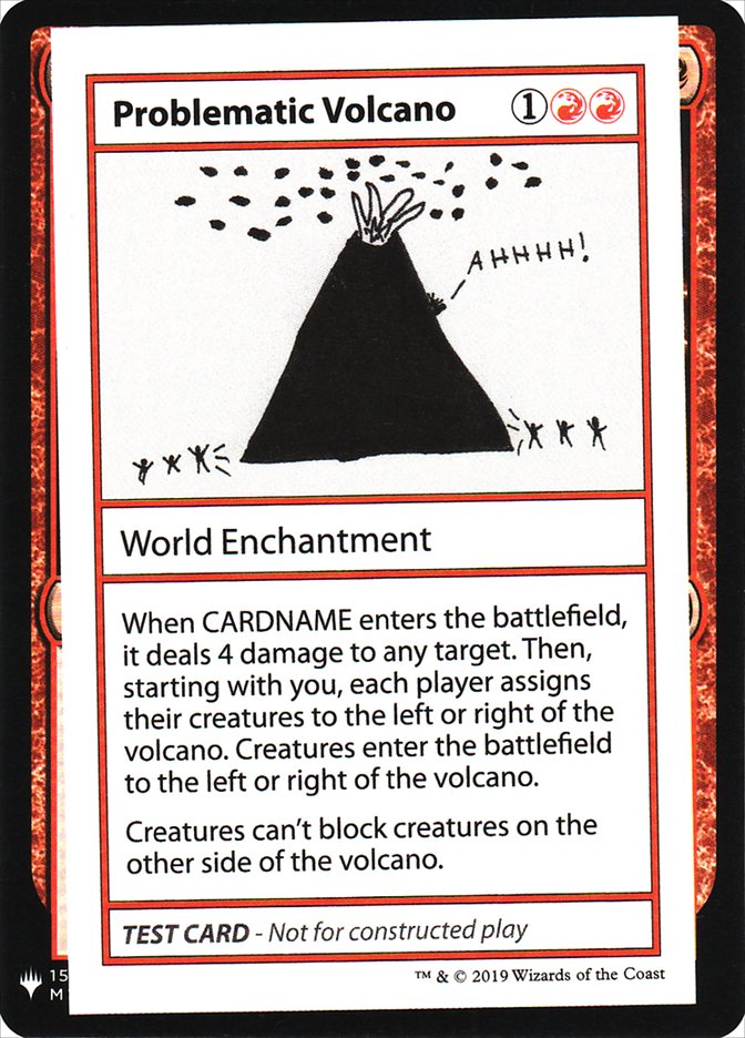 Problematic Volcano [Mystery Booster Playtest Cards] | Jack's On Queen