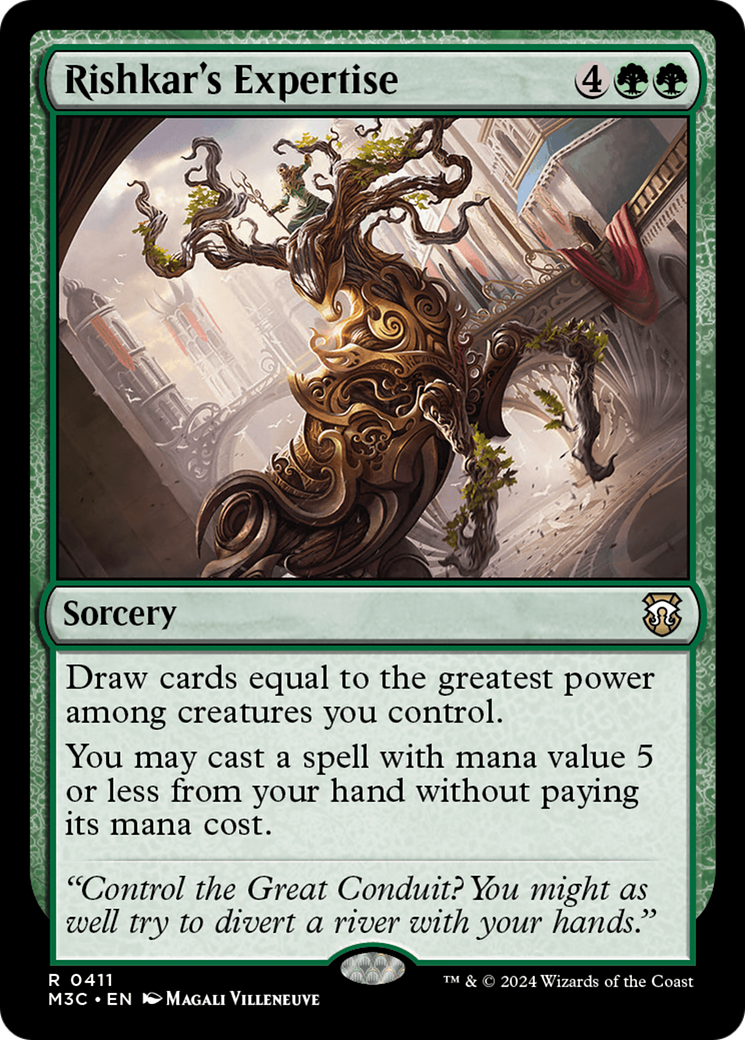 Rishkar's Expertise (Ripple Foil) [Modern Horizons 3 Commander] | Jack's On Queen