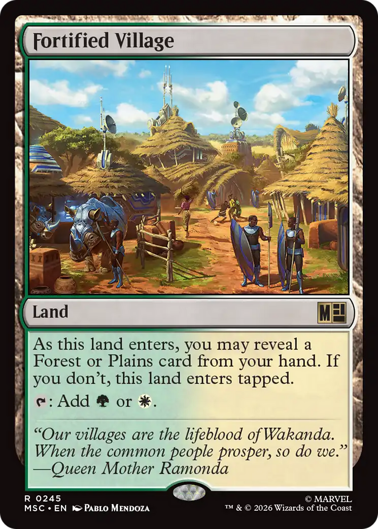 Fortified Village [Marvel Super Heroes Commander] | Jack's On Queen