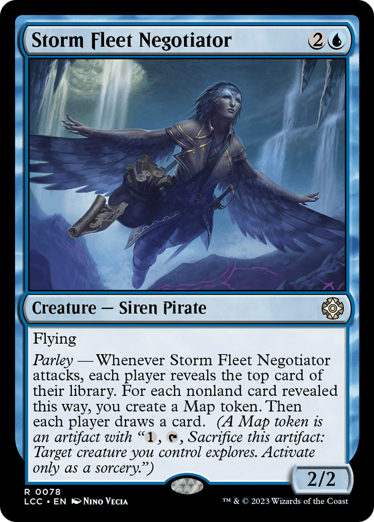 Storm Fleet Negotiator [The Lost Caverns of Ixalan Commander] | Jack's On Queen